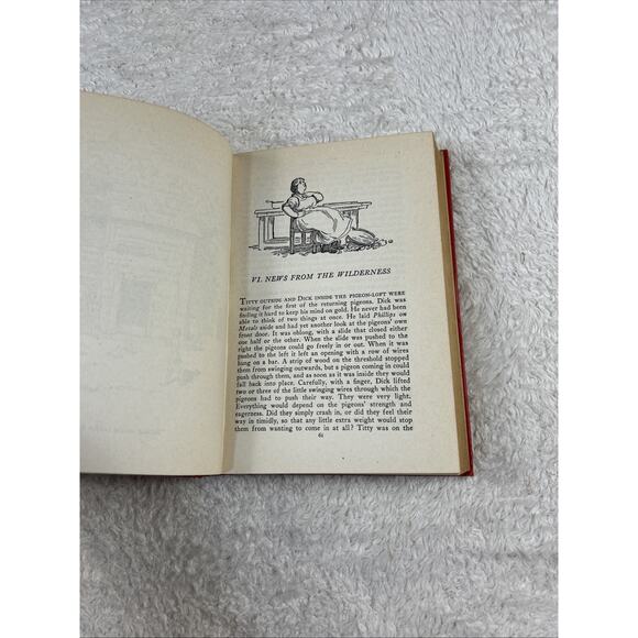 Arthur Ransome PIGEON POST 1937 - 4th Impression, Illustrated Mary Shepard - Picture 5 of 12